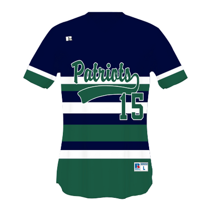 FreeStyle Sublimated V-Neck Performance Mesh Baseball Jersey