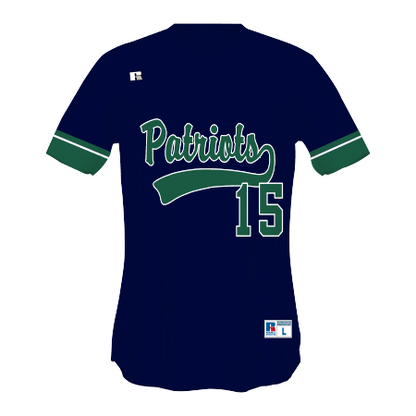 FreeStyle Sublimated V-Neck Performance Mesh Baseball Jersey