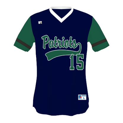 FreeStyle Sublimated V-Neck Performance Mesh Baseball Jersey