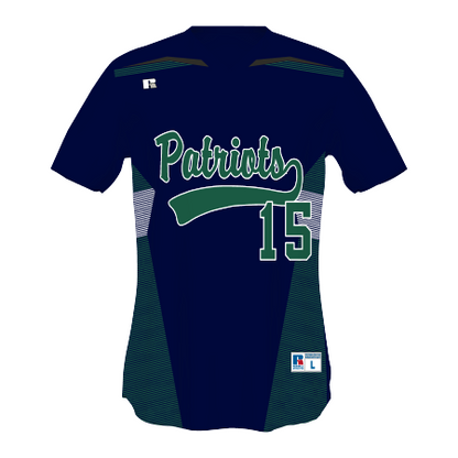FreeStyle Sublimated V-Neck Performance Mesh Baseball Jersey