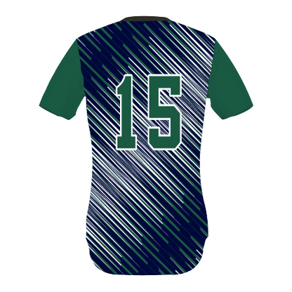 FreeStyle Sublimated V-Neck Performance Mesh Baseball Jersey