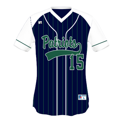 FreeStyle Sublimated V-Neck Performance Mesh Baseball Jersey