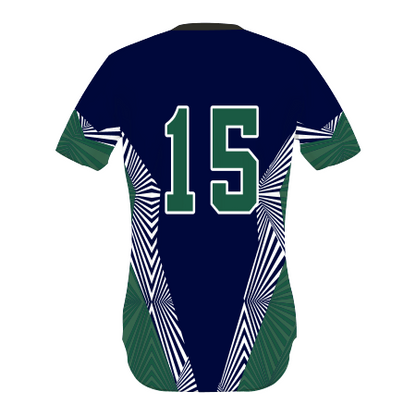 FreeStyle Sublimated V-Neck Performance Mesh Baseball Jersey