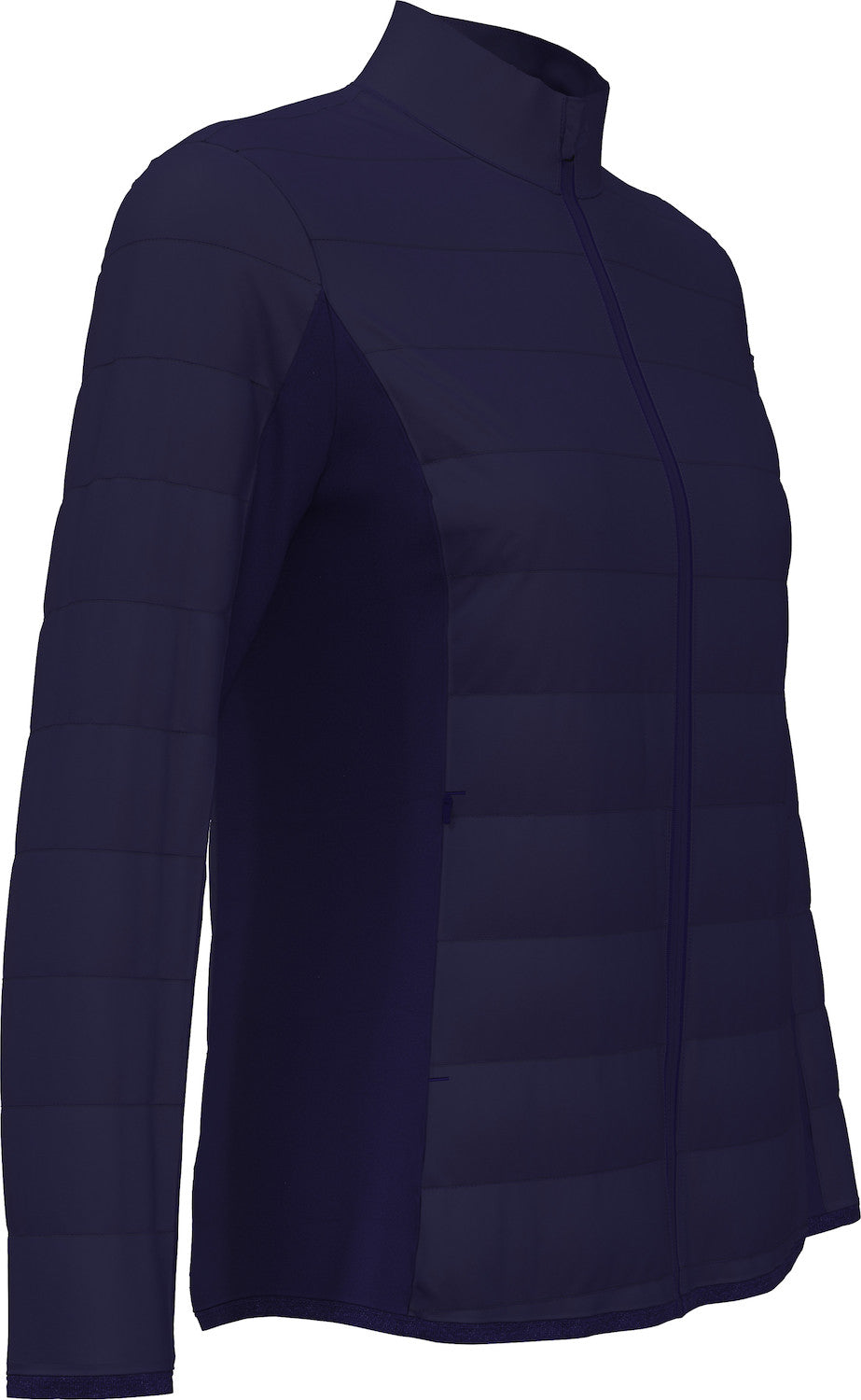 L/S FAUX DOWN FULL ZIPPER