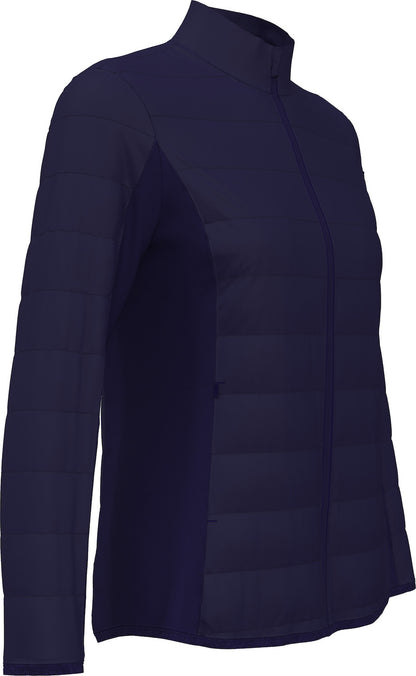 L/S FAUX DOWN FULL ZIPPER