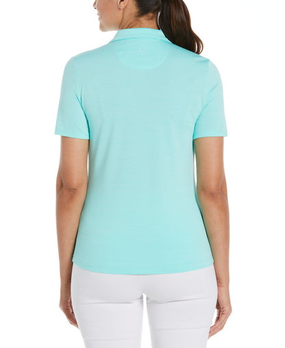 Ladies Broken Stripe Polo