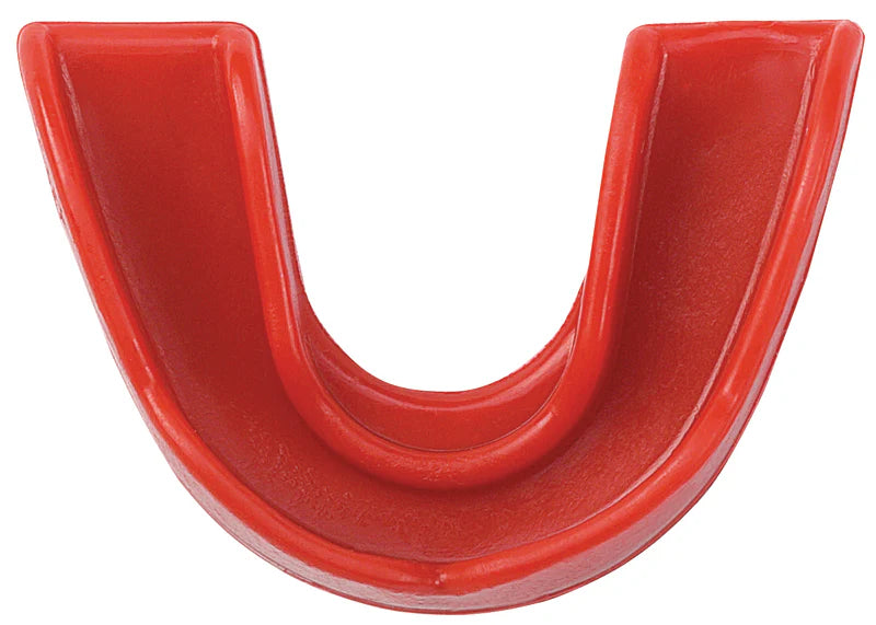 scarlet Vettex Model 45 Multi-Sport Mouthguard on white background