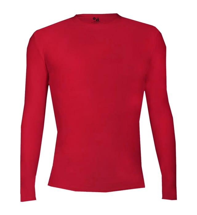 Badger PRO COMPRESSION LONG SLEEVE CREW