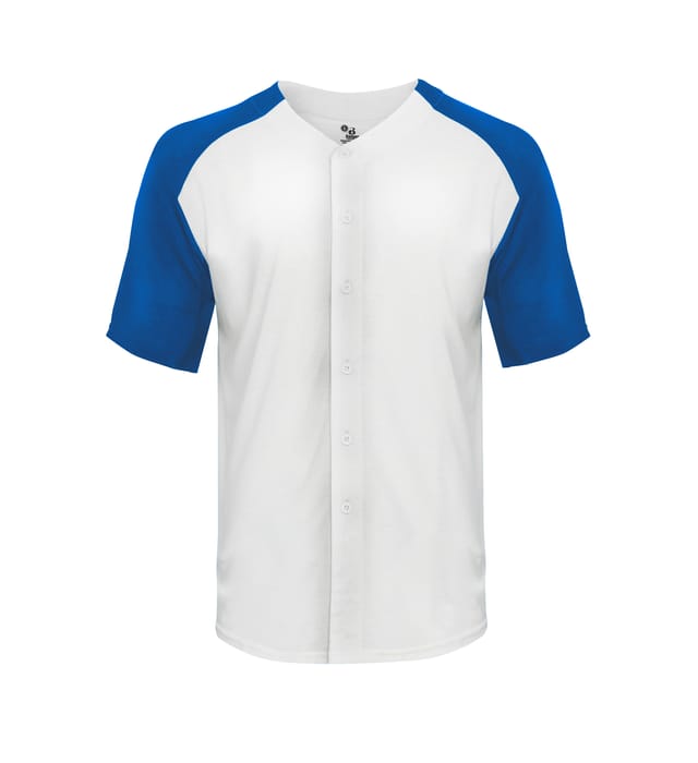 Tri-blend Full Button Tee