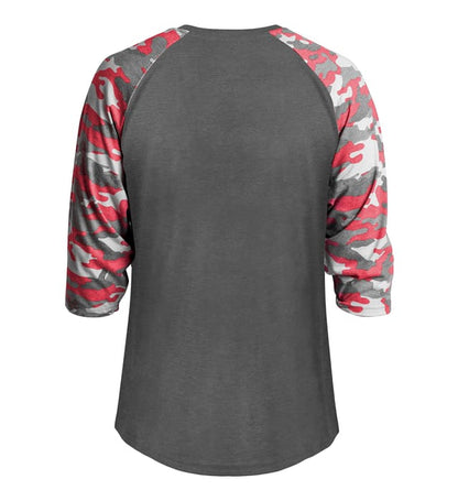 VINTAGE CAMO TRI-BLEND BASEBAL