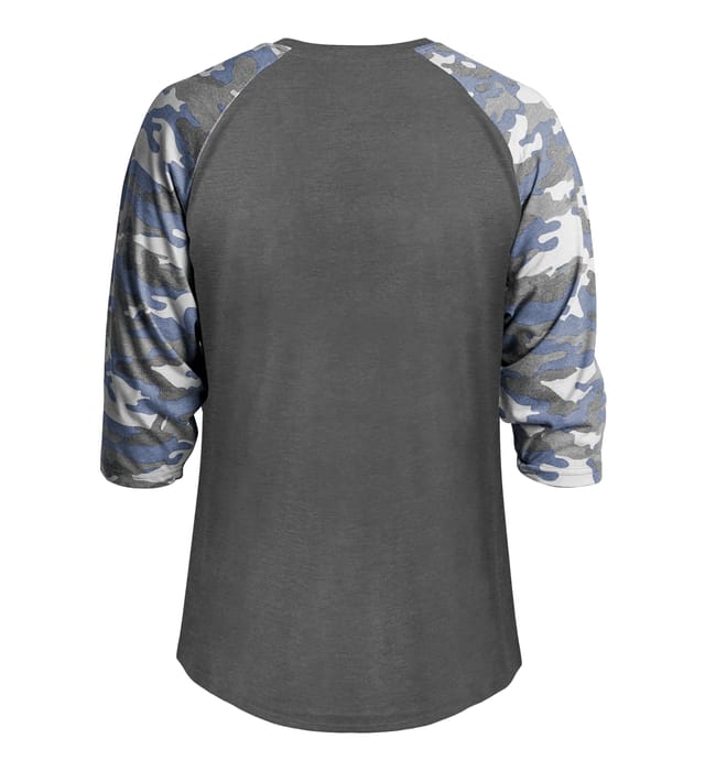 VINTAGE CAMO TRI-BLEND BASEBAL