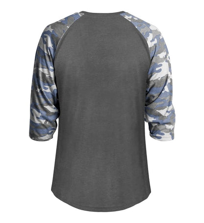 VINTAGE CAMO TRI-BLEND BASEBAL
