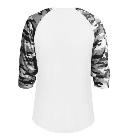 VINTAGE CAMO TRI-BLEND BASEBAL