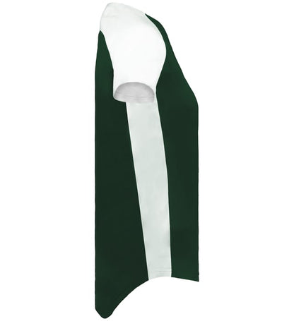 Girls Two Button Fastpitch Jersey