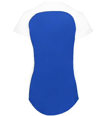 Girls Two Button Fastpitch Jersey