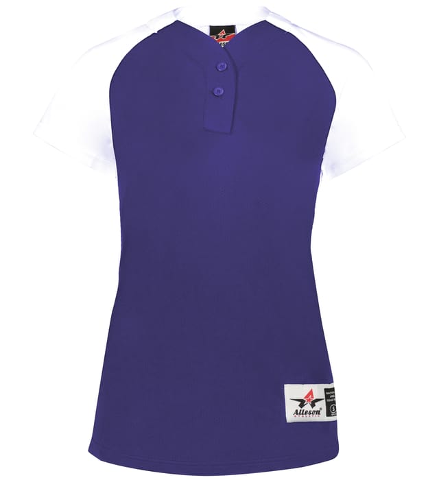 Womens Two Button Fastpitch Jersey