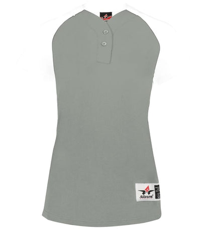 Girls Two Button Fastpitch Jersey