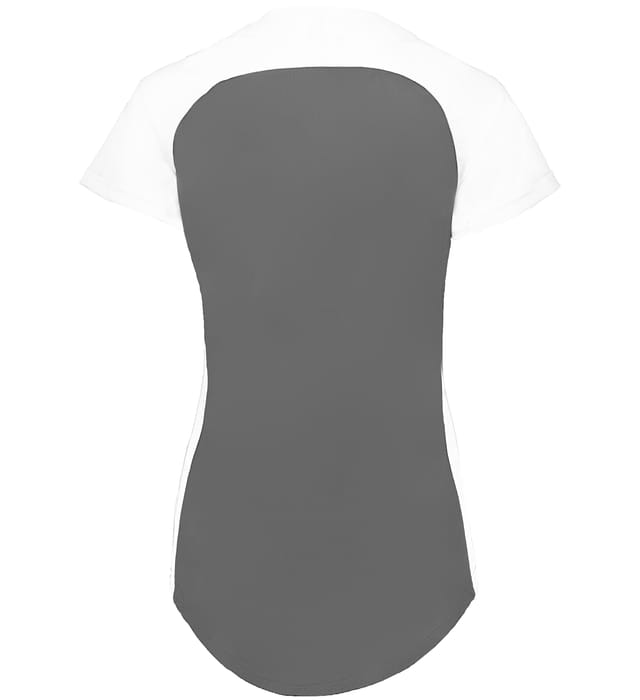 Girls Two Button Fastpitch Jersey