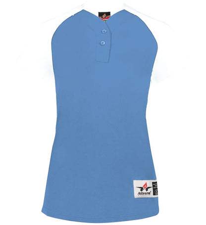 Womens Two Button Fastpitch Jersey