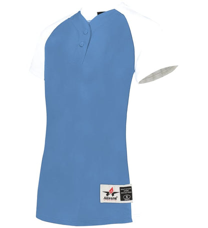 Womens Two Button Fastpitch Jersey