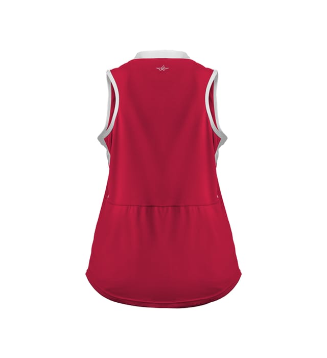 Girls' SLIDE Fastpitch V-Neck Sleeveless Jersey