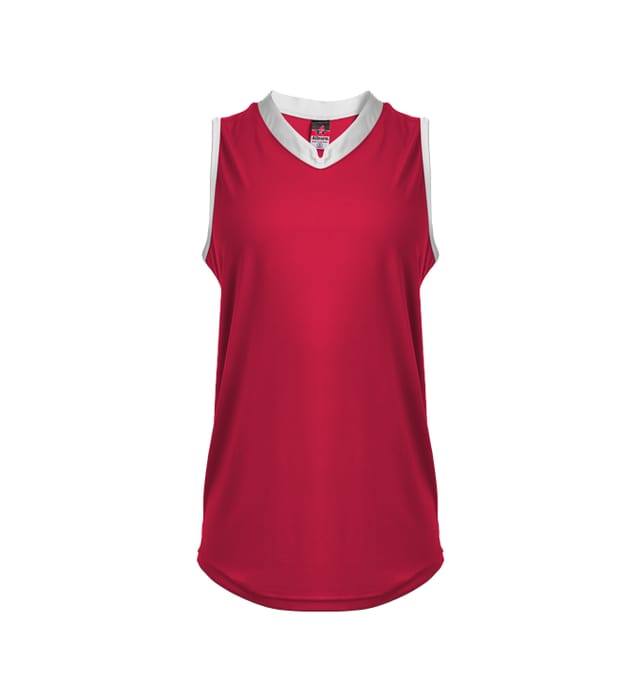Girls' SLIDE Fastpitch V-Neck Sleeveless Jersey