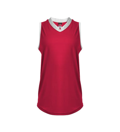 Girls' SLIDE Fastpitch V-Neck Sleeveless Jersey