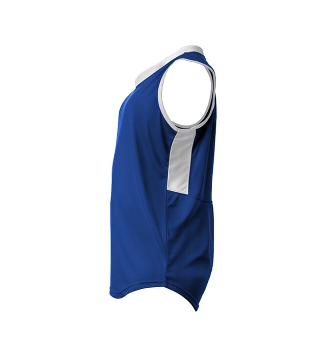 Girls' SLIDE Fastpitch V-Neck Sleeveless Jersey