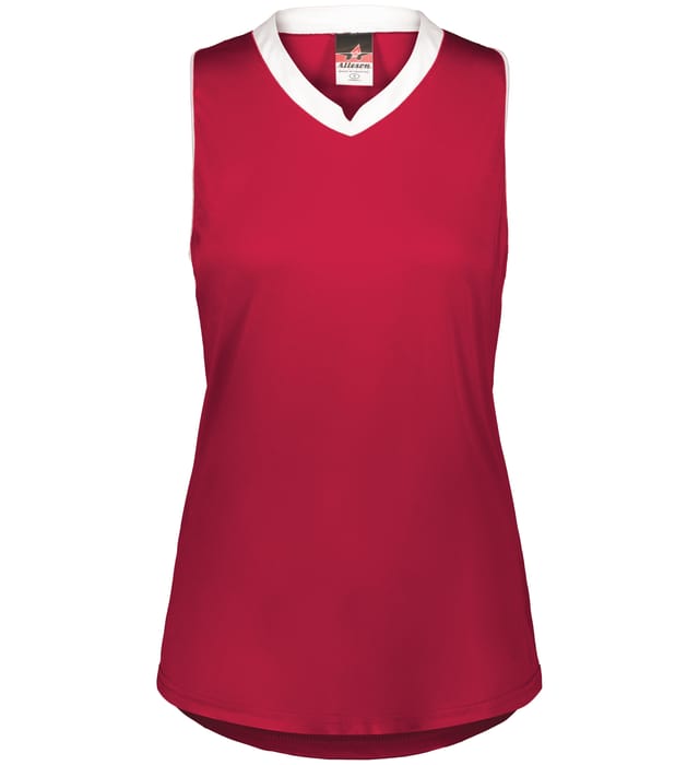 Women’s SLIDE Fastpitch V-Neck Sleeveless Jersey