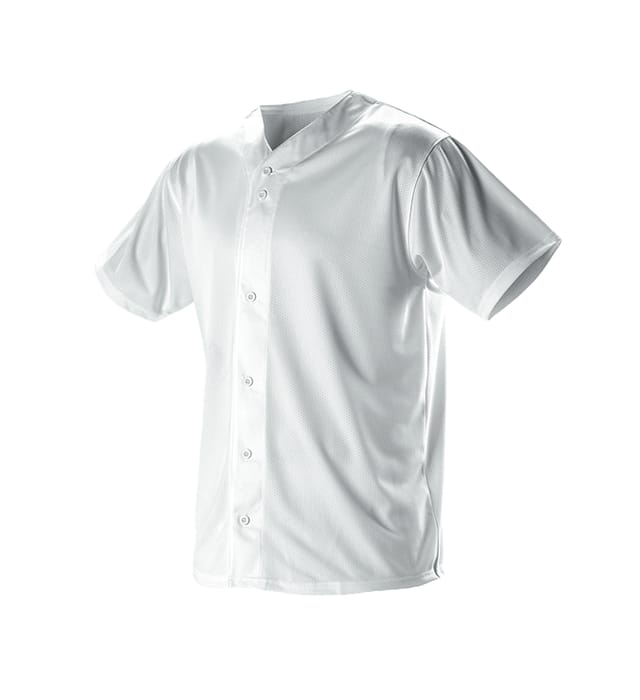 Adult Faux Mesh Baseball Jersey