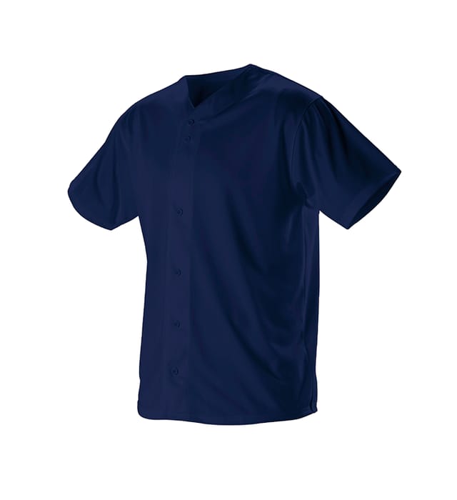 Adult Faux Mesh Baseball Jersey