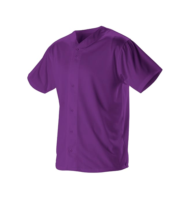 Adult Faux Mesh Baseball Jersey