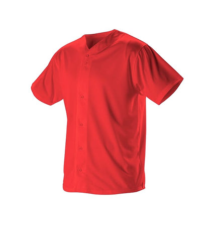 Adult Faux Mesh Baseball Jersey