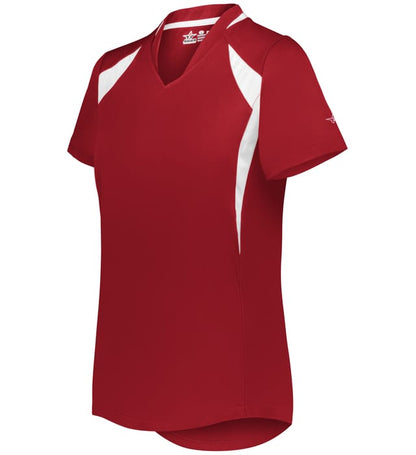 Girls Short Sleeve Fastpitch Jersey