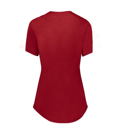 Girls V Neck Fastpitch Jersey