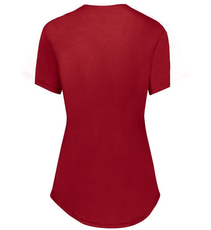 Womens V Neck Fastpitch Jersey