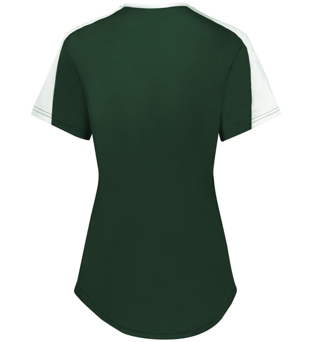 Womens V Neck Fastpitch Jersey