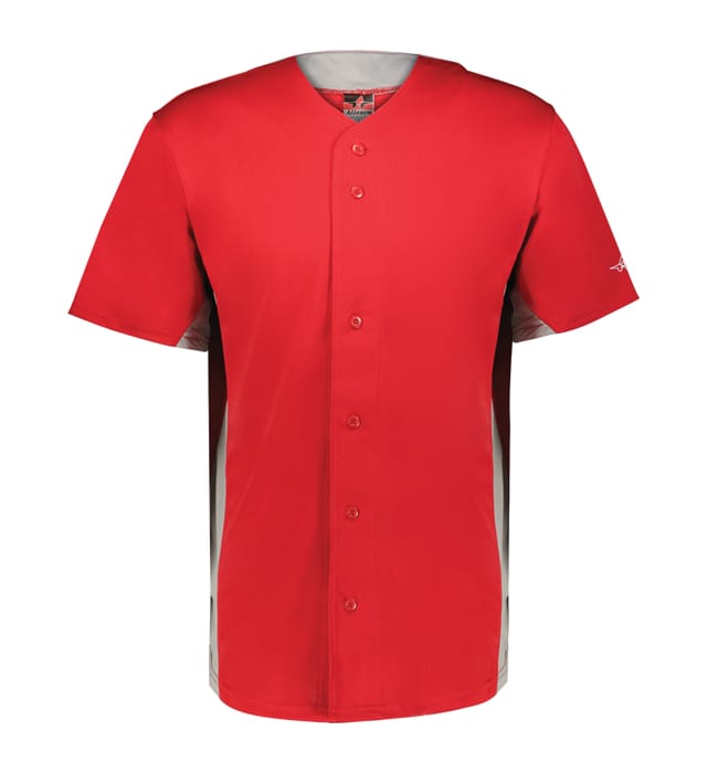 CRUSH Full Button Baseball Jersey