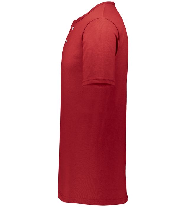 Two-Button Baseball Jersey
