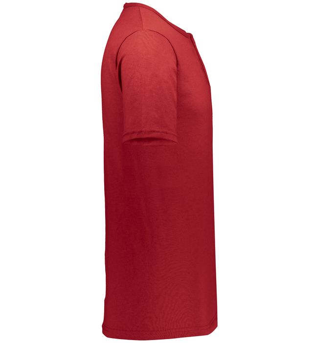 Two-Button Baseball Jersey