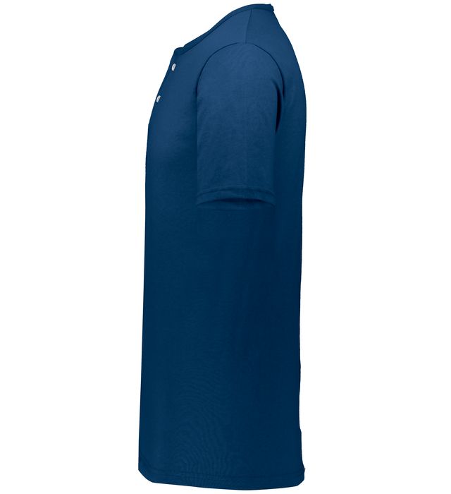 Two-Button Baseball Jersey