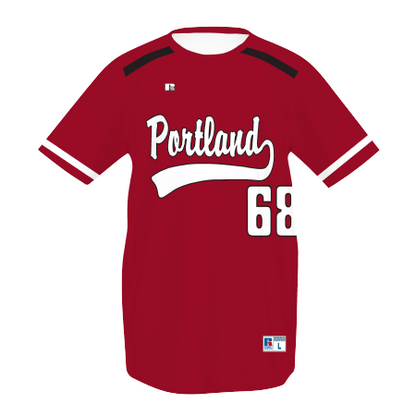 Youth FreeStyle Sublimated Crew Neck Performance Mesh Baseball Jersey