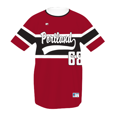 Youth FreeStyle Sublimated Crew Neck Performance Mesh Baseball Jersey