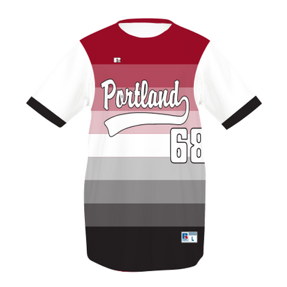 Youth FreeStyle Sublimated Crew Neck Performance Mesh Baseball Jersey
