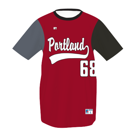 Youth FreeStyle Sublimated Crew Neck Performance Mesh Baseball Jersey