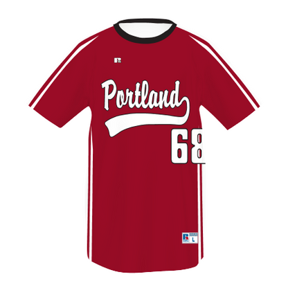 Youth FreeStyle Sublimated Crew Neck Performance Mesh Baseball Jersey