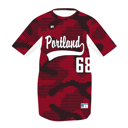 Youth FreeStyle Sublimated Crew Neck Performance Mesh Baseball Jersey
