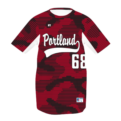 Youth FreeStyle Sublimated Crew Neck Performance Mesh Baseball Jersey