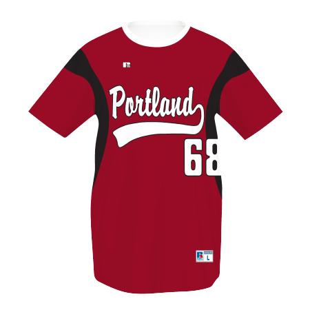 Youth FreeStyle Sublimated Crew Neck Performance Mesh Baseball Jersey