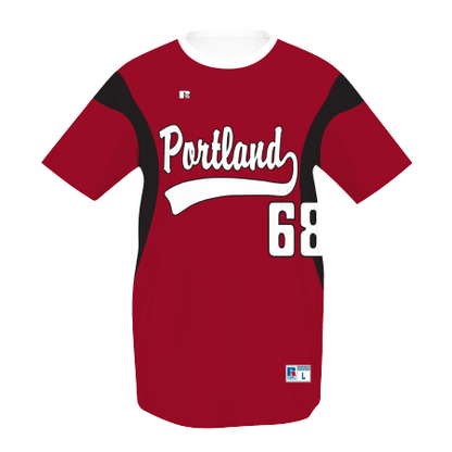 Youth FreeStyle Sublimated Crew Neck Performance Mesh Baseball Jersey